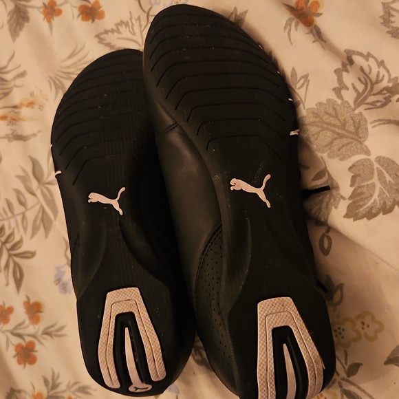 Puma Men's Black FERRARI FUTURE KART CAT SHOES - Picture 7 of 12